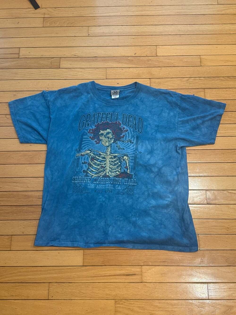 Liquid Blue Grateful Dead Shrine Exhibition Hall Los Angeles CA T-Shirt XL